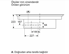 PIE811B15E  Serie | 4 Davlumbaz Entegreli İndüksiyon Ocak 80 cm