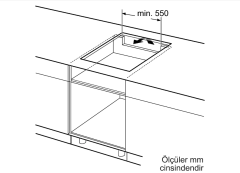 PXX675FC1E Serie | 6 İndüksiyonlu Ocak 60 cm Siyah, surface mount with frame