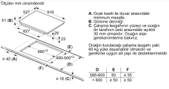 PXX975DC1E Serie | 8 İndüksiyonlu Ocak 90 cm Siyah, surface mount with frame