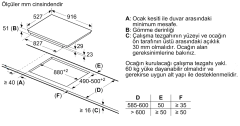 PXX975KW1E Serie | 8 İndüksiyonlu Ocak 90 cm Siyah, surface mount with frame