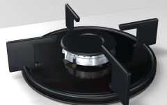 POH6C2O10O Serie | 2 Gazlı Ocak 60 cm Sert cam, Beyaz