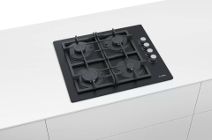 POP6C6O92O Serie | 2 Gazlı Ocak 60 cm Sert cam, Siyah