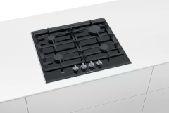 PRP6A6D70 Serie | 8 Gazlı Ocak 60 cm Seramik, Siyah