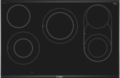 PKM875DV1D Serie | 8 Elektrikli Ocak 80 cm Siyah, surface mount with frame