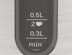 TWK4P440 Kettle DesignLine 1.7 l Paslanmaz çelik