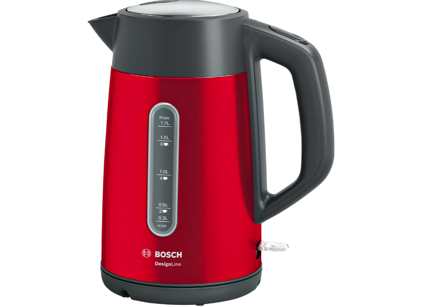 TWK4P434  Kettle DesignLine 1.7 l Kırmızı