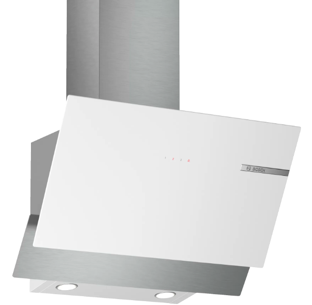 DWK65AD20R  Serie | 4 Duvar Tipi Davlumbaz 60 cm Beyaz Cam Yüzey