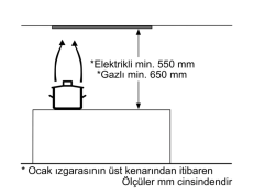 DLN53AA70 Serie | 2 Gömme Aspiratör 53 cm Antrasit