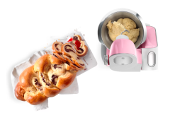 MUM58K20  Mutfak Makinesi MUM5 1000 W Pembe, Gümüş