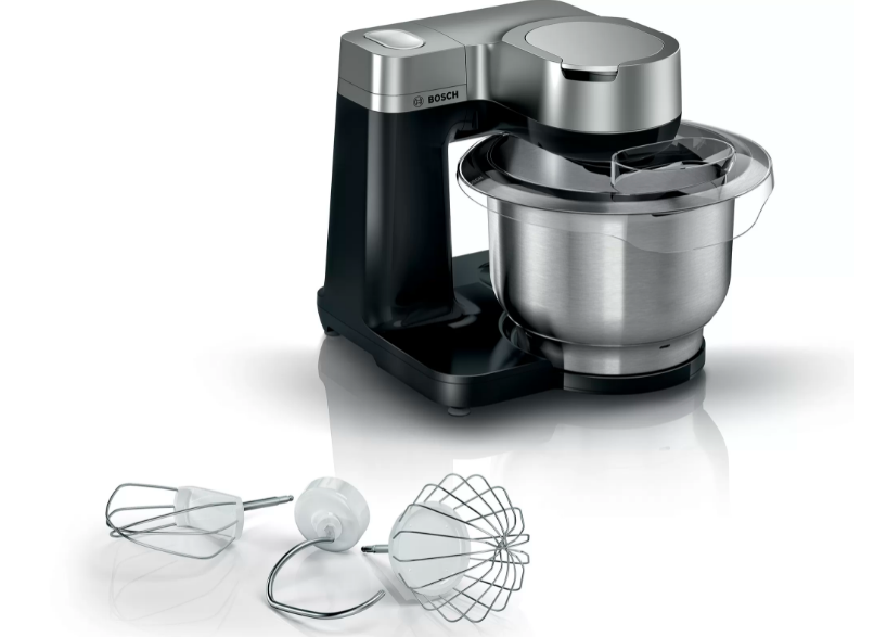 MUMS2VM00 Mutfak Makinesi MUM Serie | 2 900 W Siyah, Gümüş