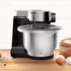 MUMS2VM00 Mutfak Makinesi MUM Serie | 2 900 W Siyah, Gümüş