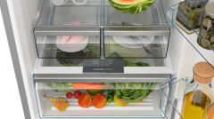 KGN55CIE0N  Serie 4 Alttan Donduruculu Buzdolabı 186 x 70 cm Kolay temizlenebilir Inox