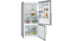 KGN86AID2N Serie 6 Alttan Donduruculu Buzdolabı 186 x 86 cm Kolay temizlenebilir Inox