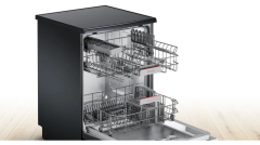 SMS4IKC62T Serie 4 Solo Bulaşık Makinesi 60 cm Black inox