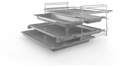 HBF537EG5T Serie 6 Ankastre Fırın 60 x 60 cm Black Inox