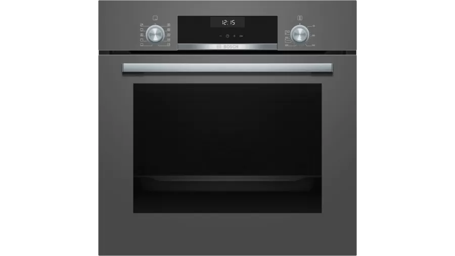 HBJ558YH5T Serie 6 Ankastre Fırın 60 x 60 cm Antrasit Gri