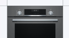 HBJ558YH5T Serie 6 Ankastre Fırın 60 x 60 cm Antrasit Gri