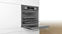 HBJ558YH5T Serie 6 Ankastre Fırın 60 x 60 cm Antrasit Gri