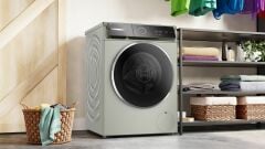 WGB254ASTR Serie 8 Çamaşır Makinesi 10 kg 1400 dev./dak., Gümüş
