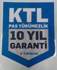Tırsan Ktl Pas Yürümezlik Etiketi-ET02207