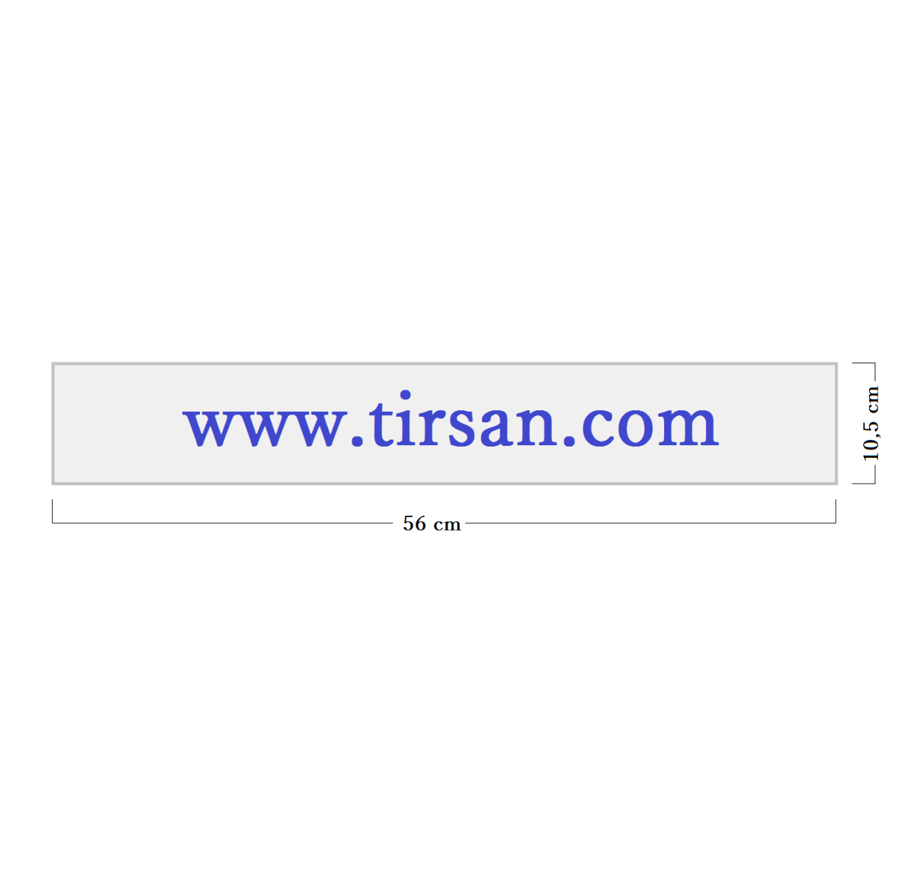 Tırsan Tır Etiket www.tirsan.com  -ET01404