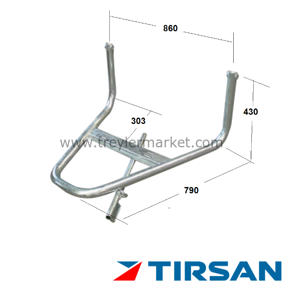 Tırsan Stepne Taşıyıcı  / TIRSAN / Borulu Tip  / 860 -ST00014