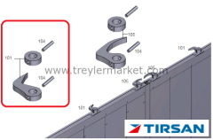 TIRSAN Arka Kapı Üst Küçük Kilit Sağ