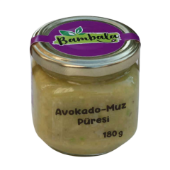 Avokado-Muz Püresi - 180g