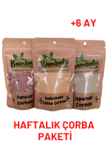 Haftalık Çorba Paketi +6ay 3x50g