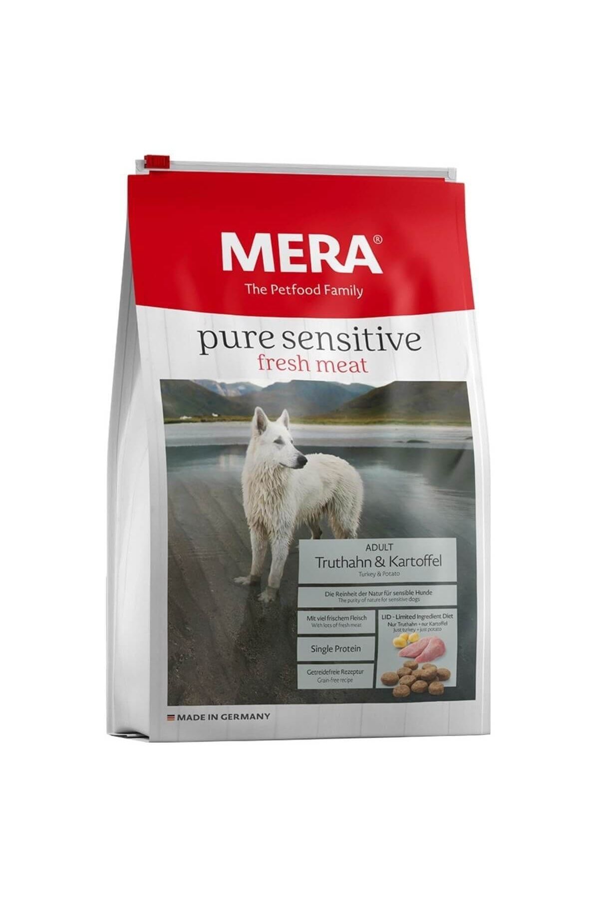 Pure Sensitive Hindi Etli Yetişkin Orta-Büyük Irk Köpek Maması Turkey&Potato 12,5 Kg