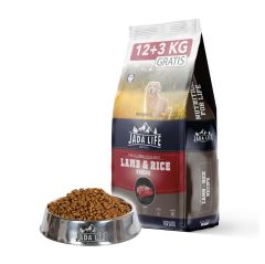 Jada Life Adult Dog Food/Yetişkin Köpek Maması With Lamb&Rice/Kuzu Pirinç 15 Kg