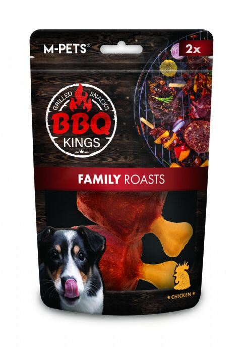 M-PETS BBQ KINGS FAMILY ROASTS CHICKEN ÖDÜL 105GR