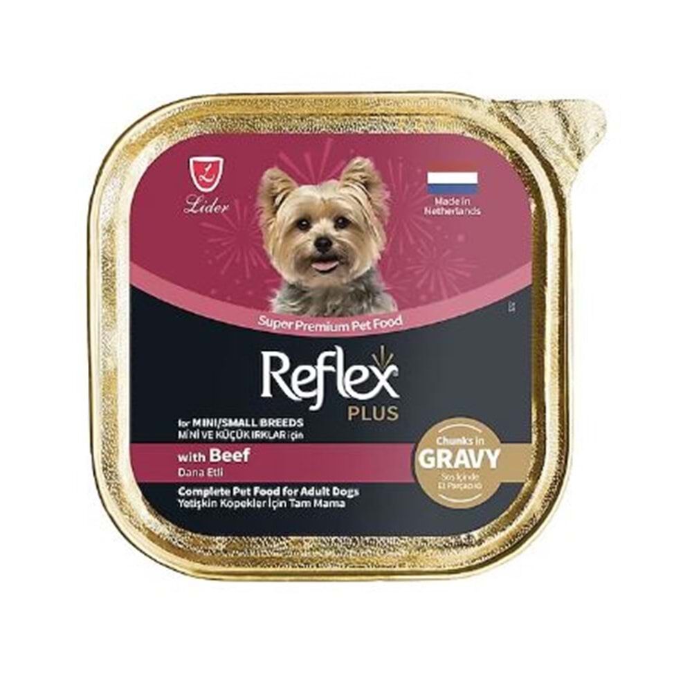 Dana Etli Küçük Irk Köpek Yaş Maması  85 gr