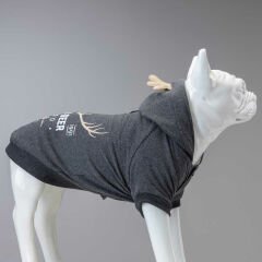 North Deer Antrasit Küçük ve Orta Irk Köpek Sweatshirt