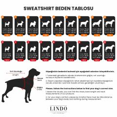 North Deer Antrasit Küçük ve Orta Irk Köpek Sweatshirt