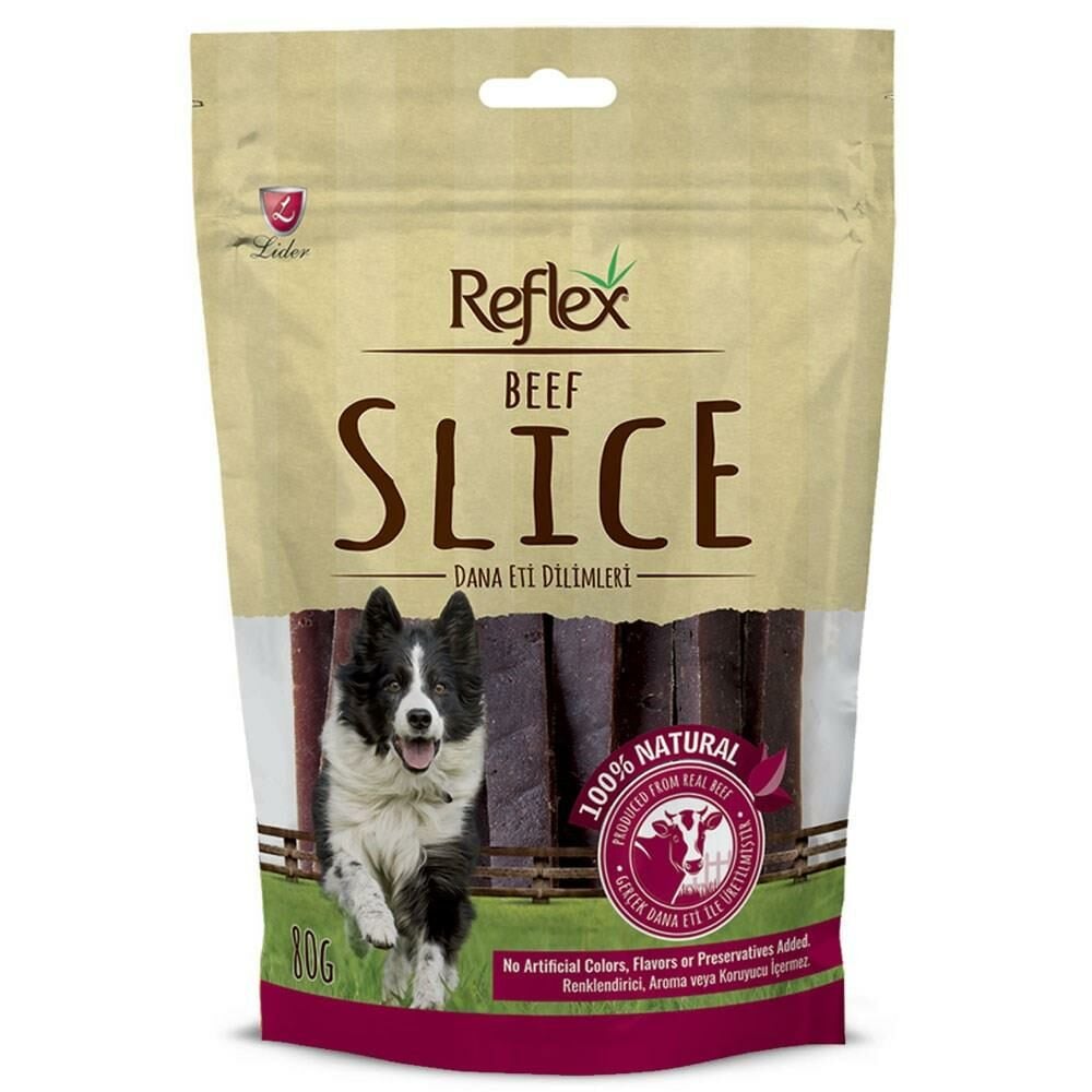 Biftekli Dilimli Köpek Ödül Maması 80 Gr