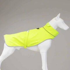 Softshell Neon Yeşil Küçük,Orta ve Büyük Irk Köpek Yağmurluğu