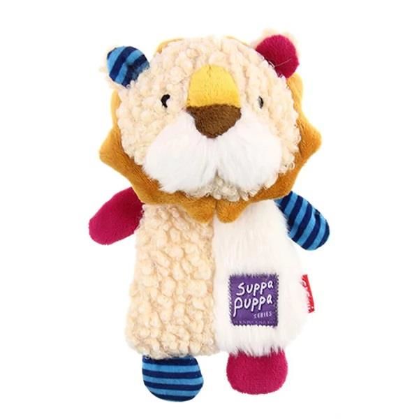 Suppa Puppa Sesli Peluş Aslan Sesli Köpek Oyuncağı 16cm