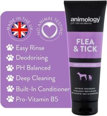 Flea Tick Pire ve Kene Önleyici Köpek Şampuanı 250 ML