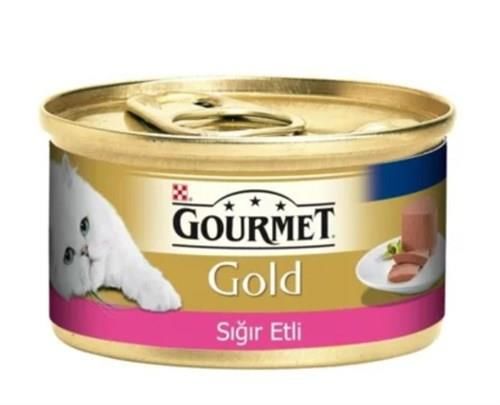 Gourmet Gold Pate - Ezme Sığır Etli Kedi Konservesi 85 gr
