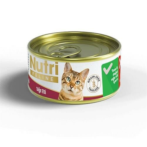 Adult Cat Food Grain Free Sığır Etli Yetişkin Yaş Kedi Maması 85 gr