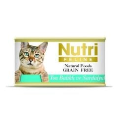 Adult Cat Food Grain Free Ton Balıklı ve Sardalyalı Yetişkin Yaş Kedi Maması 85 gr