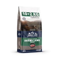 Jada Life Dermo All Breed Adult Dog Food with Lamb Kuzu Etli Bütün Irklar için Yetişkin Köpek Maması 10+2 KG