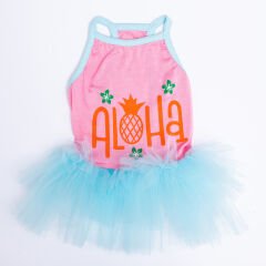 Pink Aloha Dress