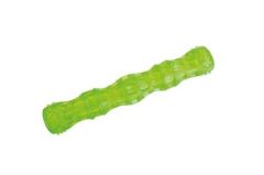 Squeaky Termoplastik Stick Köpek Oyuncağı Yeşil