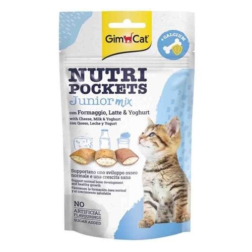 Gimcat Nutripockets Junior Mix Kedi Ödülü 60gr