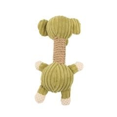 Eco Toy Eli Peluş - İpli  Köpek Oyuncağı