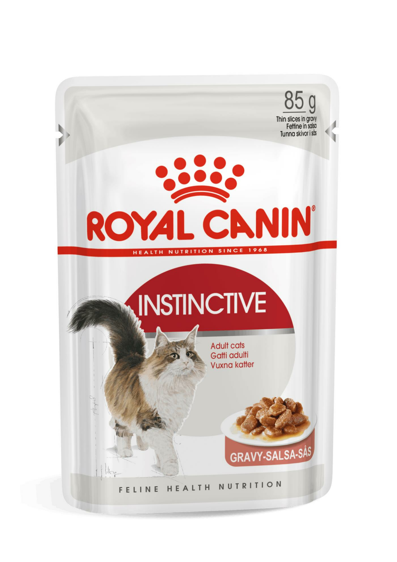 Instinctive Gravy Yetişkin Soslu Yaş Kedi Maması 85 gr