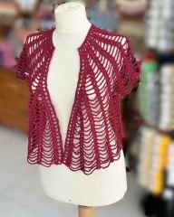 Elegance Bolero Kiti + Anlatım / Bordo