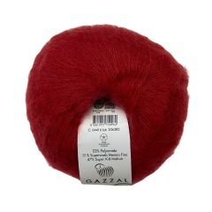 Gazzal Super Kid Mohair / Kırmızı - 64416